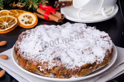 Итальянский рождественский пирог Панфорте