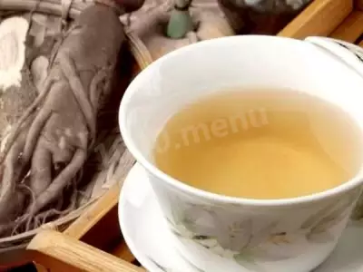 Зеленый чай с женьшенем