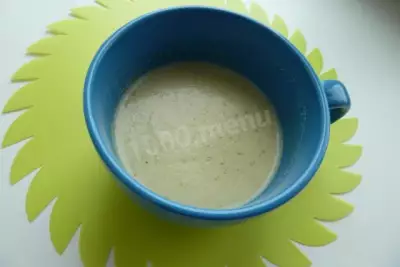 Картофельный суп пюре с водяным крессом
