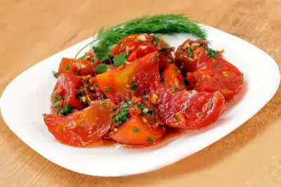 Маринованные помидоры по корейски на зиму