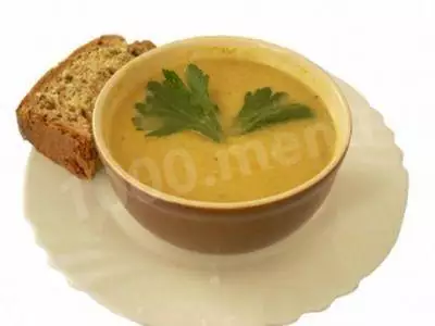 Горский суп из баранины с чечевицей