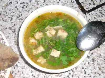 Машхурда (суп из маша)