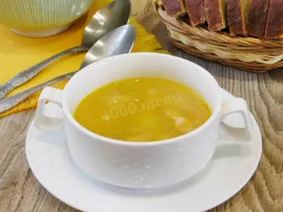 Рыбный суп из консервы сардины