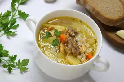 Суп из консервы горбуши рецепт с фото пошагово