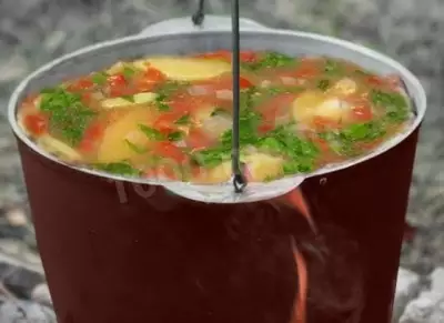 Суп на костре