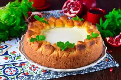 Татарский сметанник пирог