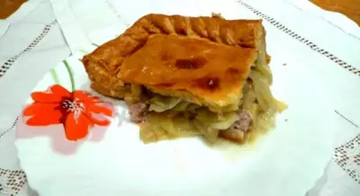 Пирог с картошкой и мясом в духовке – рецепты простой и вкусной выпечки
