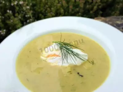 Чешский суп из сушеных белых грибов с молоком Кулайда