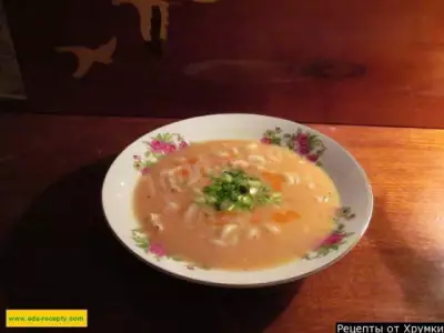 Польский томатный суп с макаронами