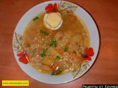 Крупник суп с картошкой и пшеном