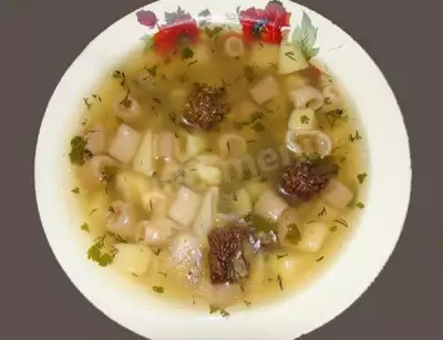 Суп из сморчков