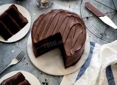 Торт Пища дьявола шоколадный
