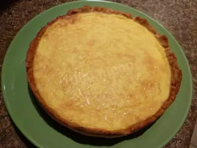 Вкусный пирог с сыром без дрожжей