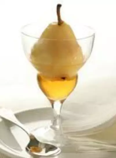 Груши в десертном вине