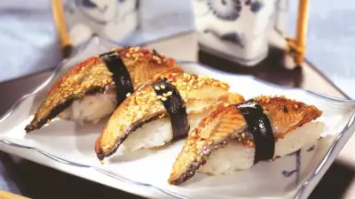 Нигири-суши с угрем