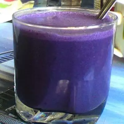 Коктейль молочный фиолетта