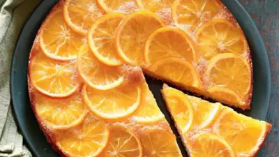 Пирог с апельсинами