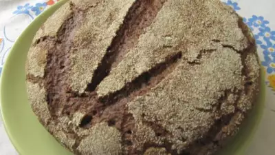 Ржано-пшеничный хлеб на закваске