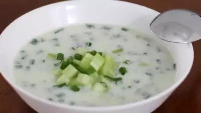 Огуречный суп для похудения