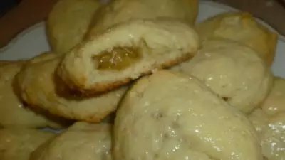 Печенье с ананасовым джемом
