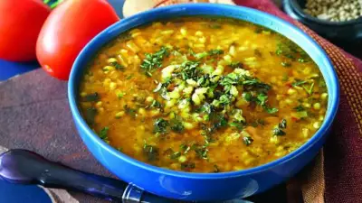 Марокканский суп из перловой крупы