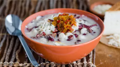 Ашрык – ритуальный суп из вяленого мяса