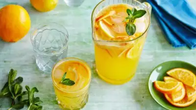 Лимонад из апельсинов фото