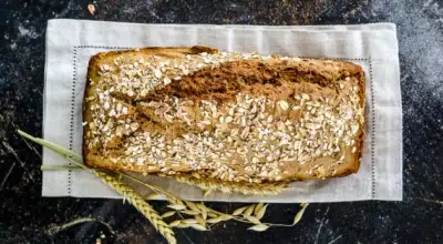 Русско ирландский бездрожжевой хлеб с семечками