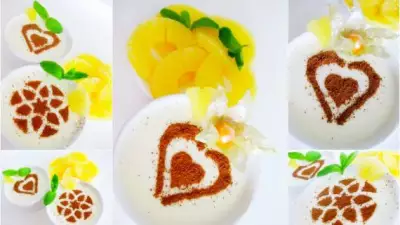 Творожный десерт "Влюбленный ананас"