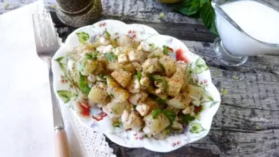 Картофельный салат patates salatasi