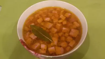 Колбасный суп