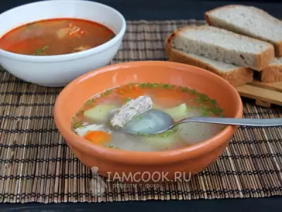 Рыбный суп из скумбрии