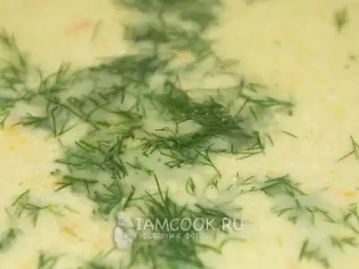 Суп пюре из брокколи и сливками