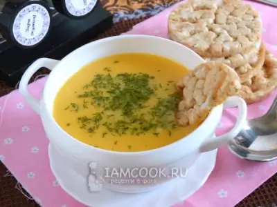 Сырный крем-суп с грудинкой