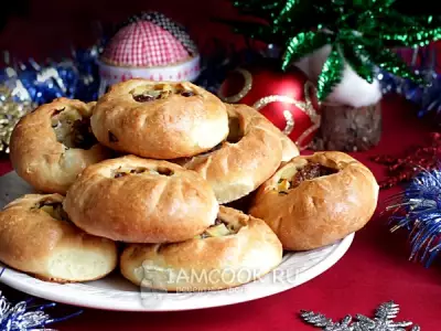 Татарские пирожки с мясом и картофелем