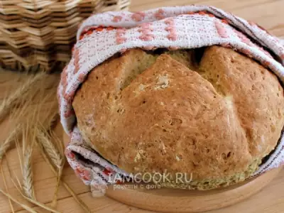 Хлеб бездрожжевой в духовке