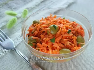 Морковный марокканский салат