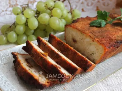 Мясной хлеб с вялеными помидорами и сыром