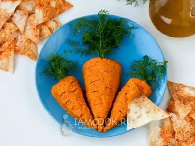 Морковный хумус