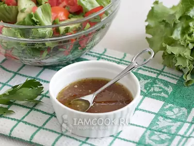 Сладкий соус для салата