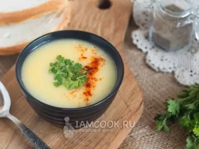 Кабачково имбирный суп