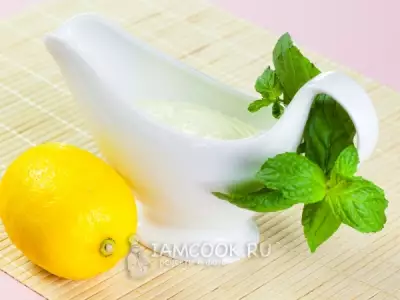Сливочно-лимонный соус