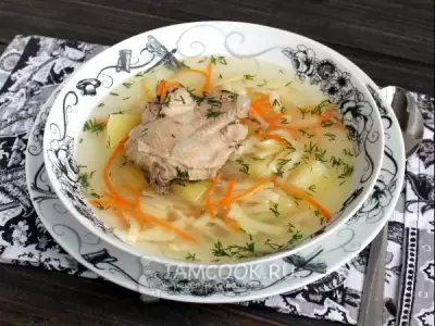 Куриный суп в мультиварке