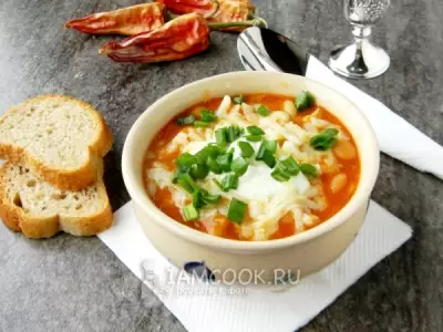 Томатный чили-суп