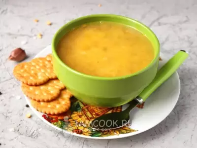 Гороховый суп без мяса (классический рецепт)