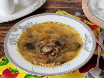 Суп с грибами в мультиварке
