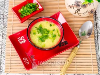 Китайский яичный суп «Даньхуатан»