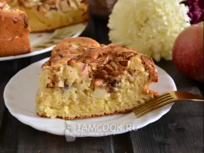 Яблочный пирог «Осенний»