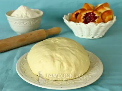 Быстрое тесто для пирожков в духовке