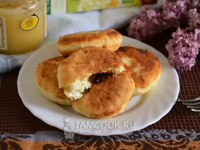 Сырники с шоколадной начинкой